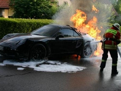 Πρωτότυπο της Porsche παραδόθηκε στις φλόγες…